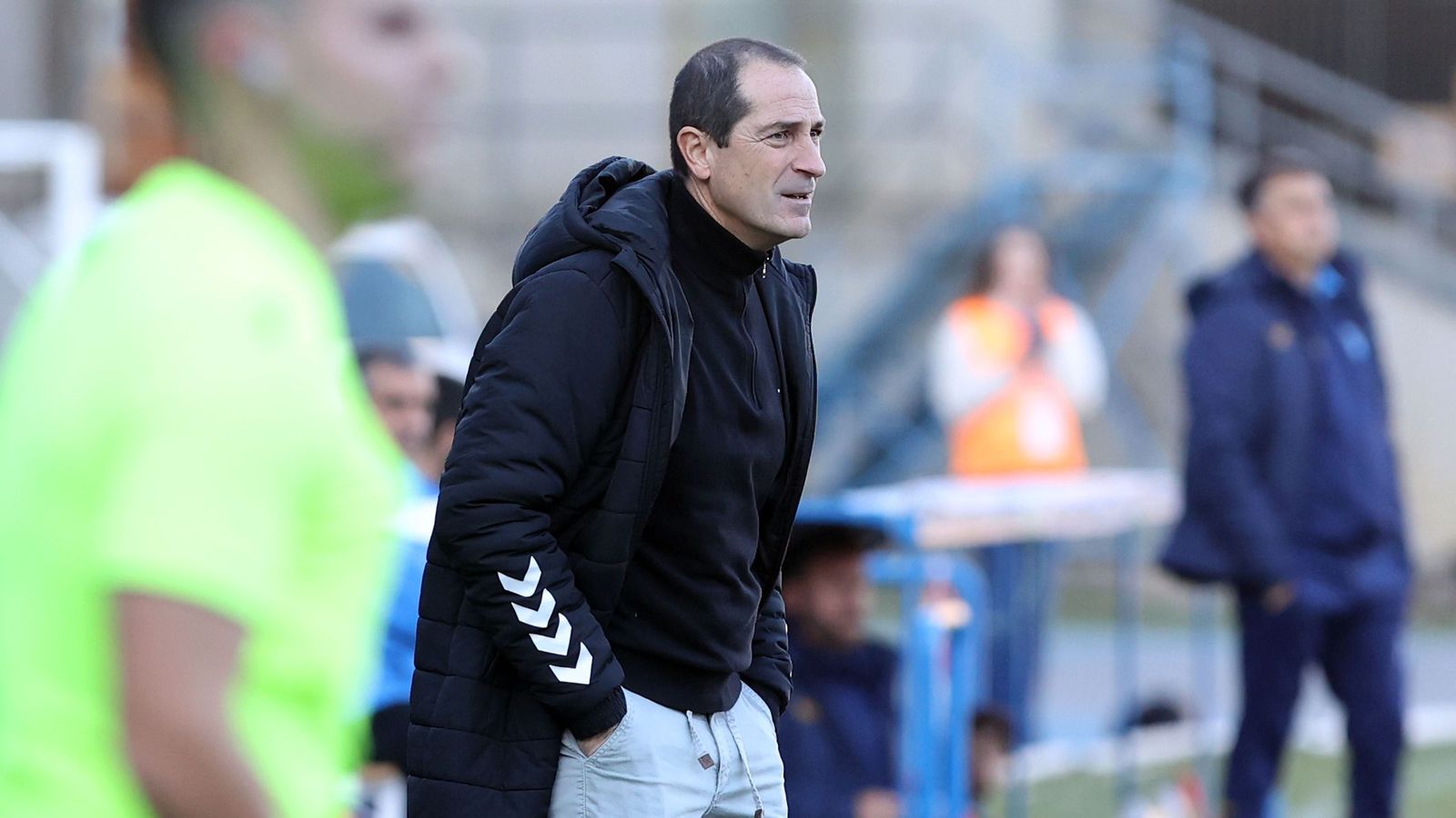 Diego Caro, durante uno de los partidos en Chapín.