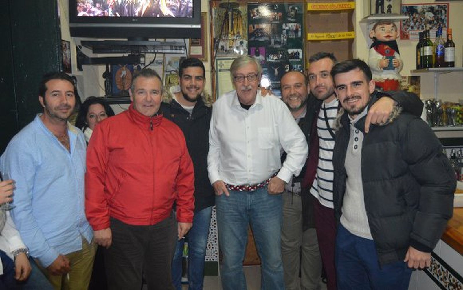 Paco Nondedeu, José Miguel Patrón, Alvaro Cadenas, Benito Jódar, Manuel Malines, Carlos Garrido y Dani Herrero.

Foto: Ignacio Casas de Ciria