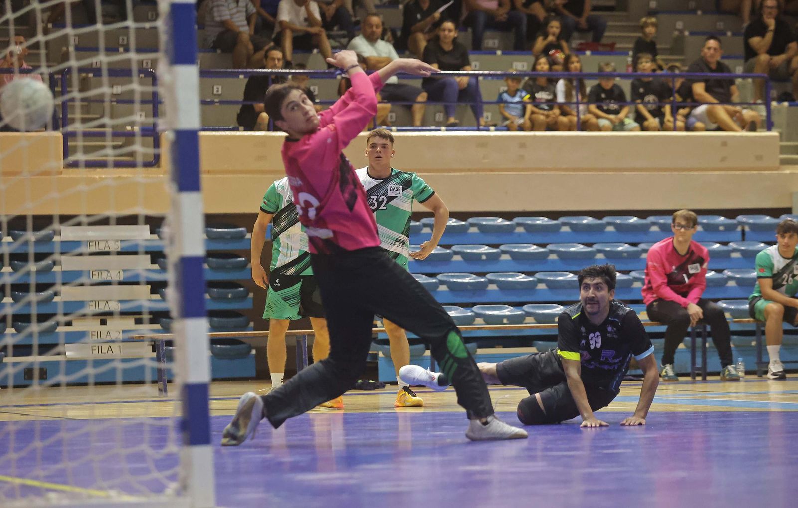 Las mejores fotos del Balomano Algeciras - Madrid Base Villaverde