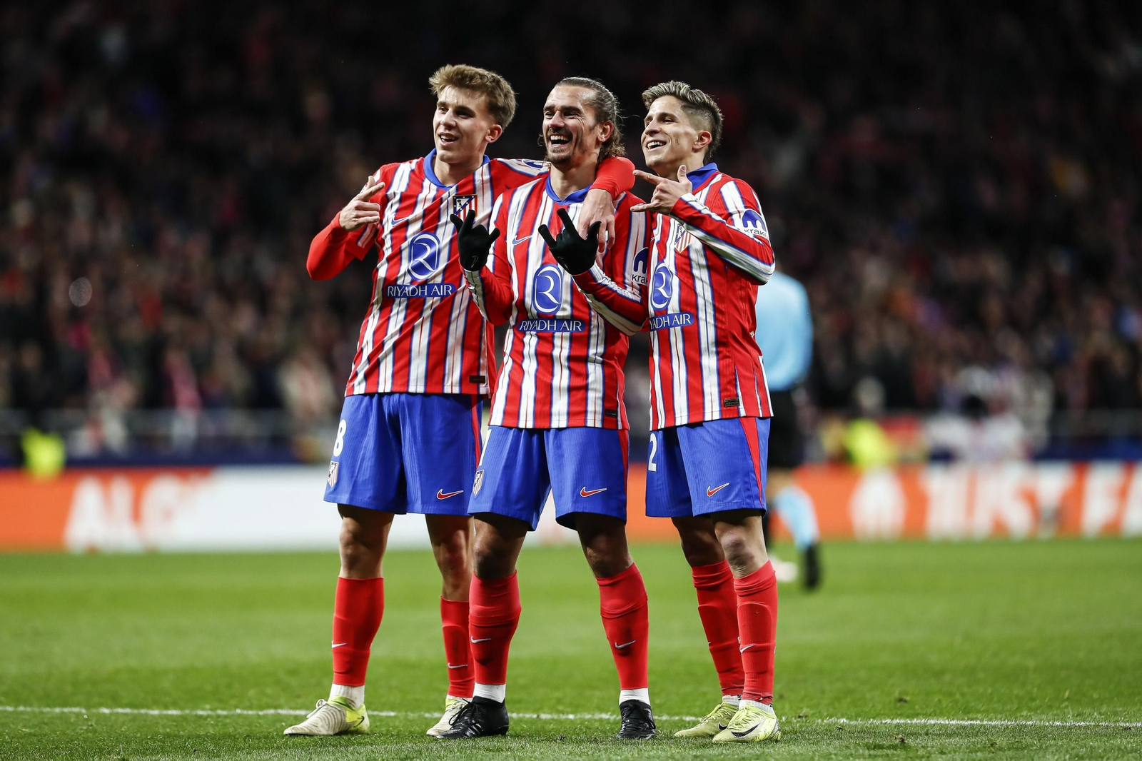 Las fotos del Atlético de Madrid - Slovan de Bratislava