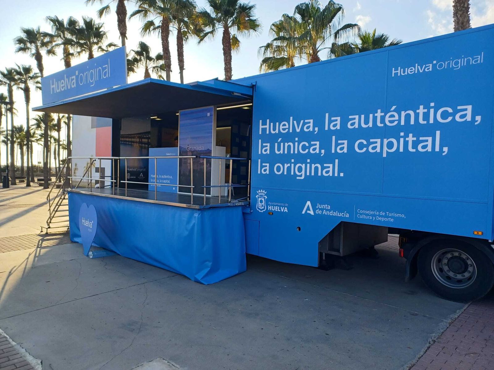 Dos días de exposición turística itinerante ‘Huelva original’ en las Almadrabillas