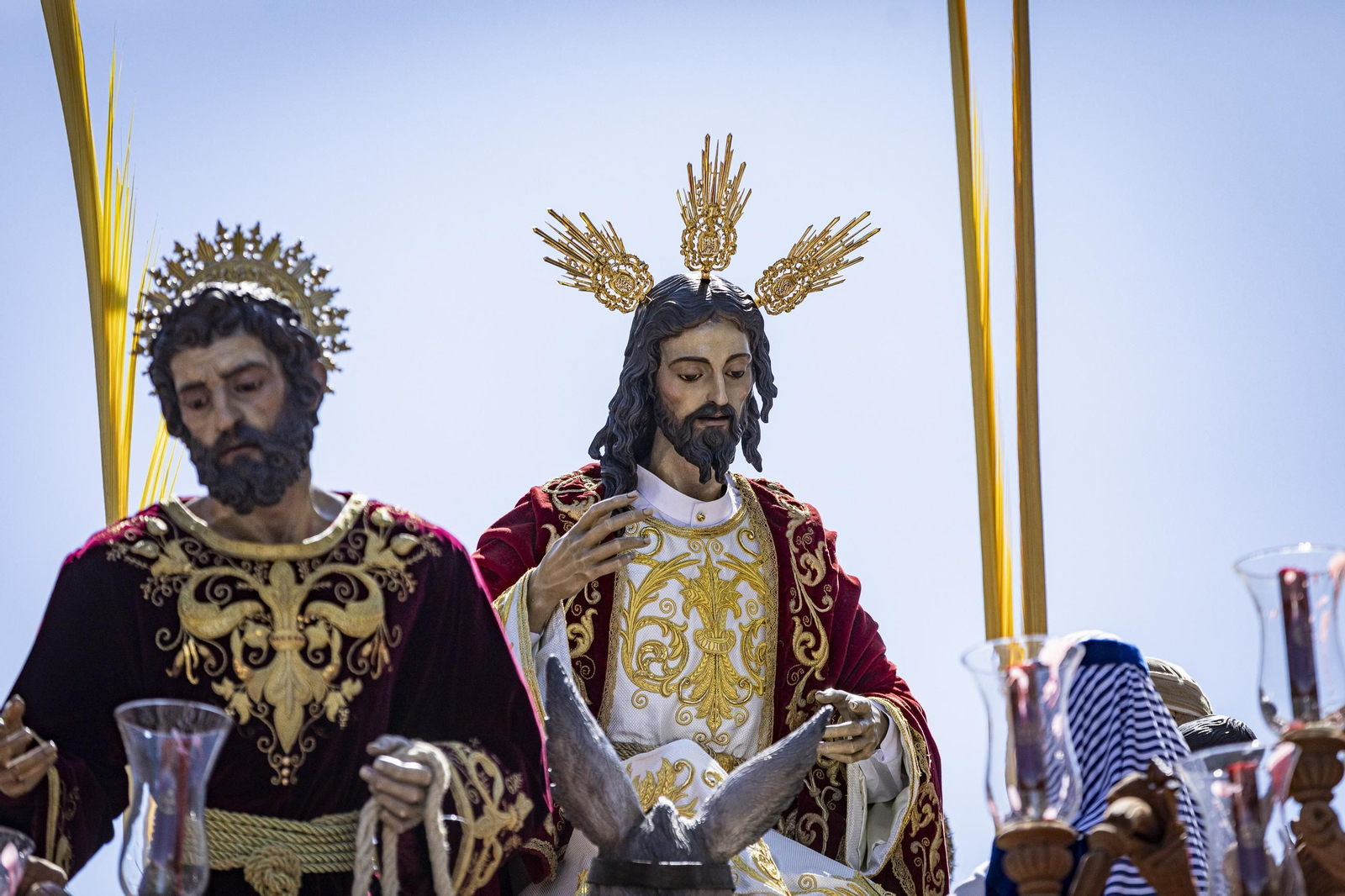 Las imágenes de la hermandad de Cristo Rey (Borriquita) en la Semana Santa de San Fernando 2025