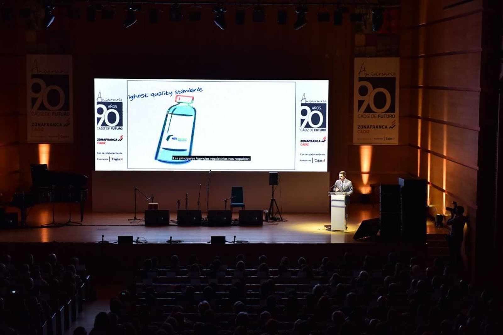 Gala 90 aniversario de la Zona Franca de Cádiz