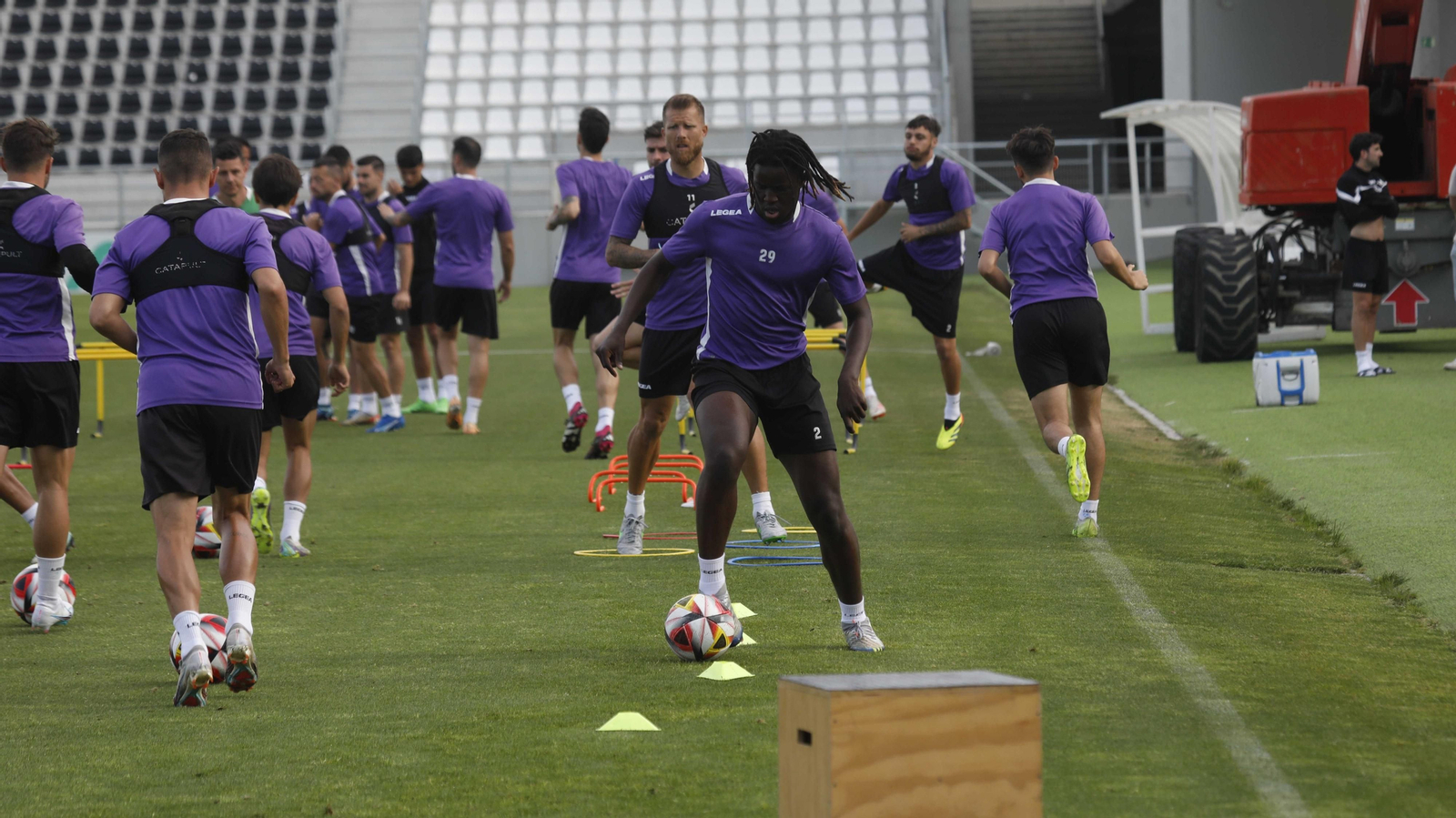 Las fotos del entrenamiento de la Balona