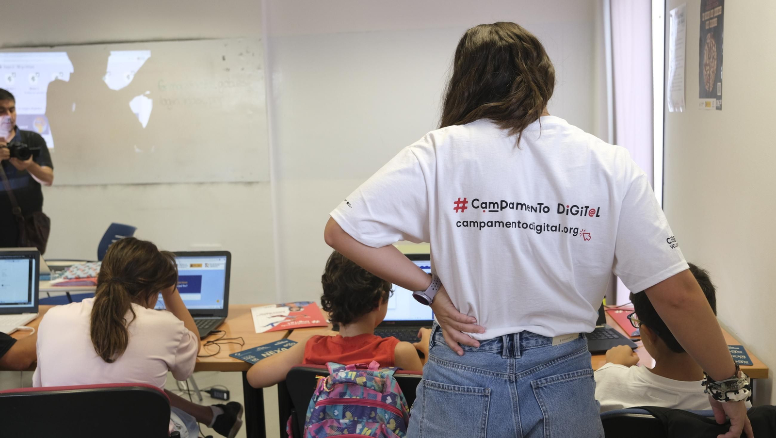 Campamento digital infantil, en imágenes