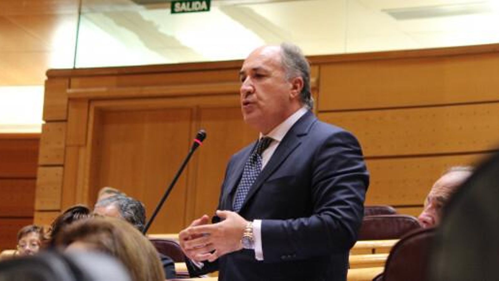 José Ignacio Landaluce, en el Senado