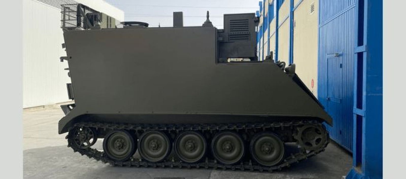 Vehículo entregado a Defensa.