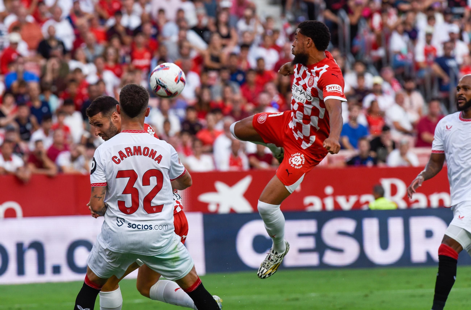 Las imágenes del Sevilla FC - Girona FC