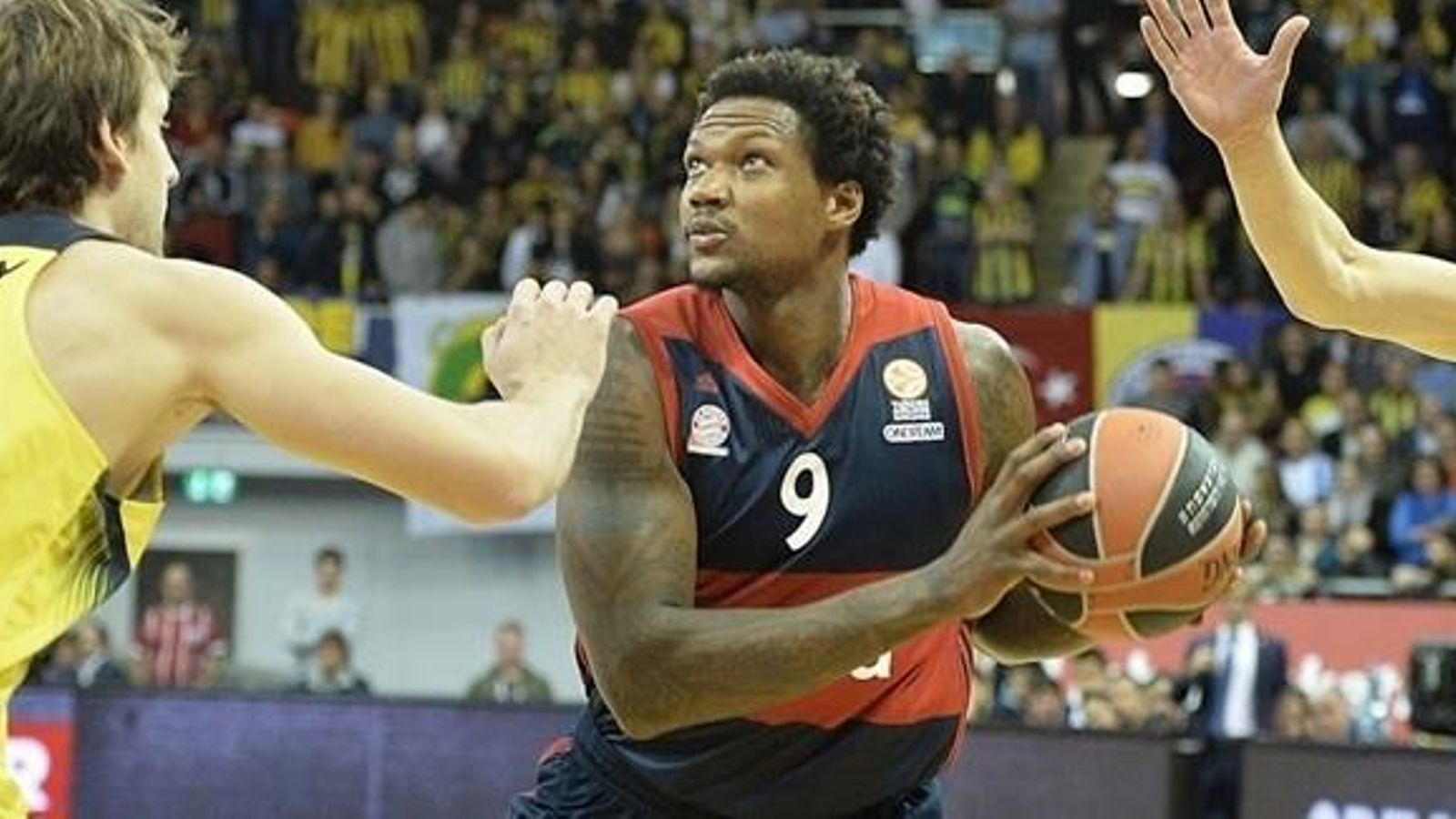 Deon Thompson, en su etapa en el Bayern.