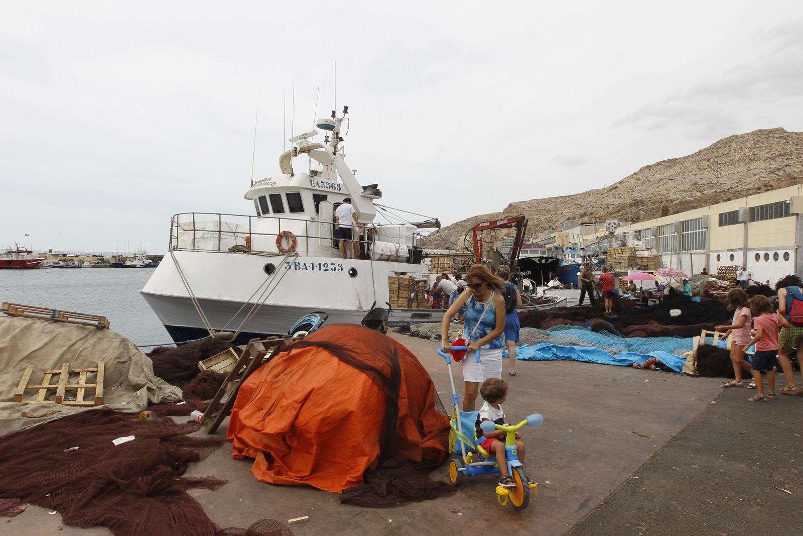 Fotogalería Jornada Puertas Abiertas Puerto Pesquero Almería