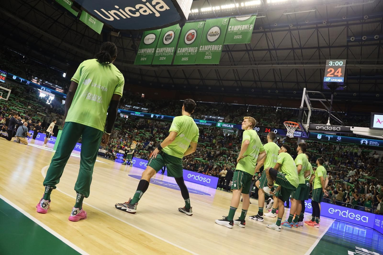 La fiesta por la Copa Intercontinental en el Carpena