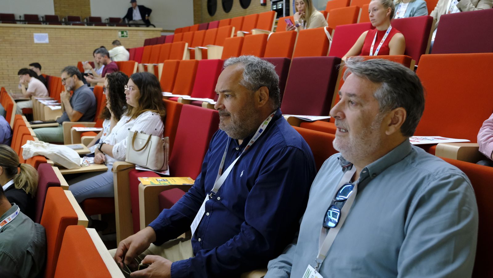 Imágenes de las jornadas sobre invernaderos de Hortispaña en la Universidad de Almería
