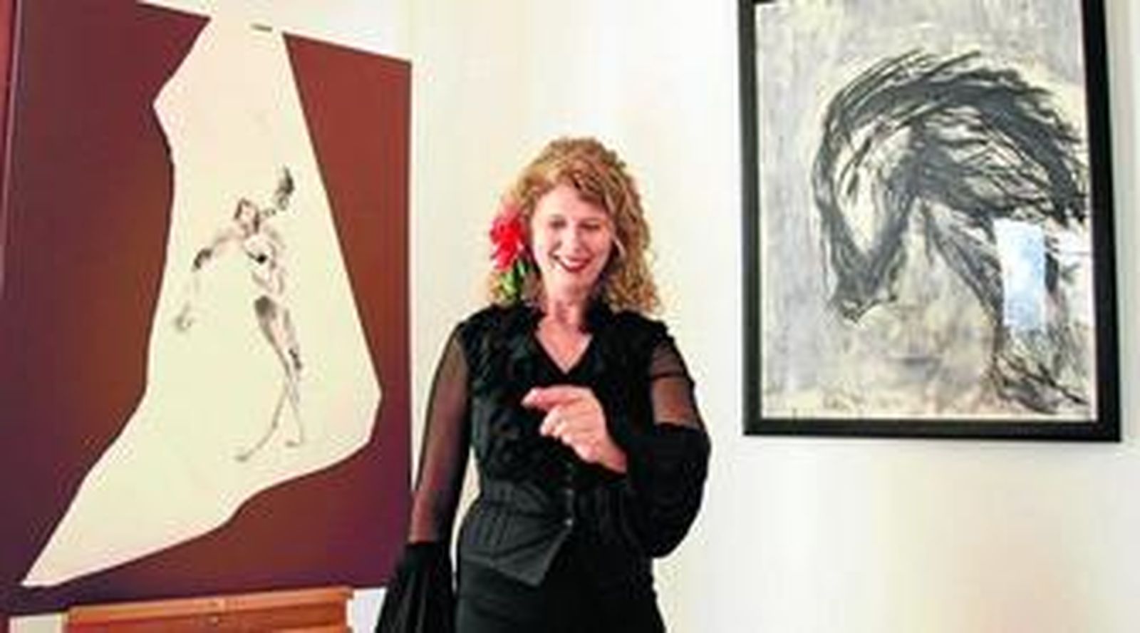 La muestra dedicada al arte flamenco podrá verse en El Pópulo hasta el 4 de junio.