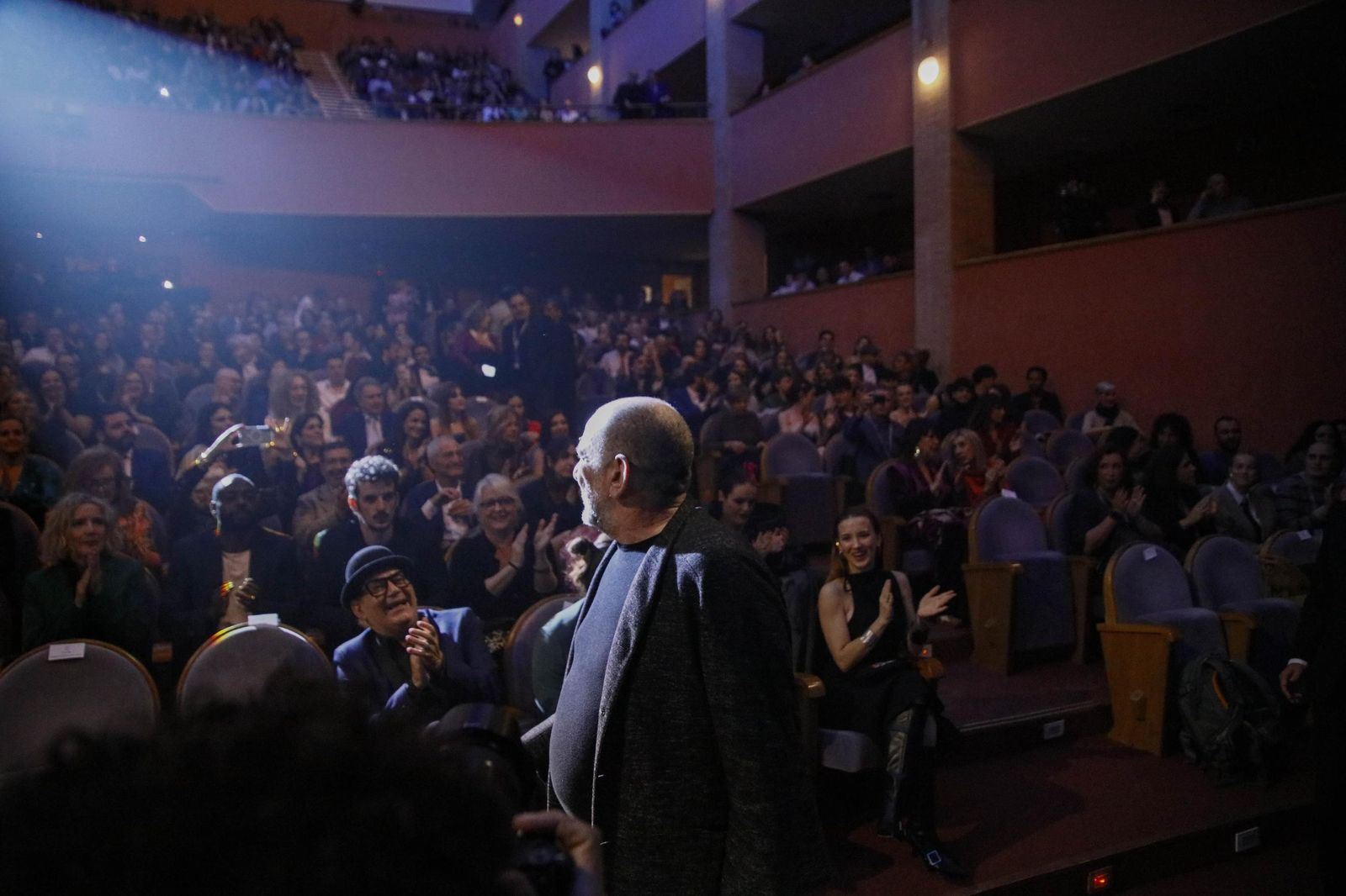 Las imágenes de la gala del Festival Internacional de Cine de Almería (Fical) con el premio 'Almería, tierra de cine' a Karra Elejalde