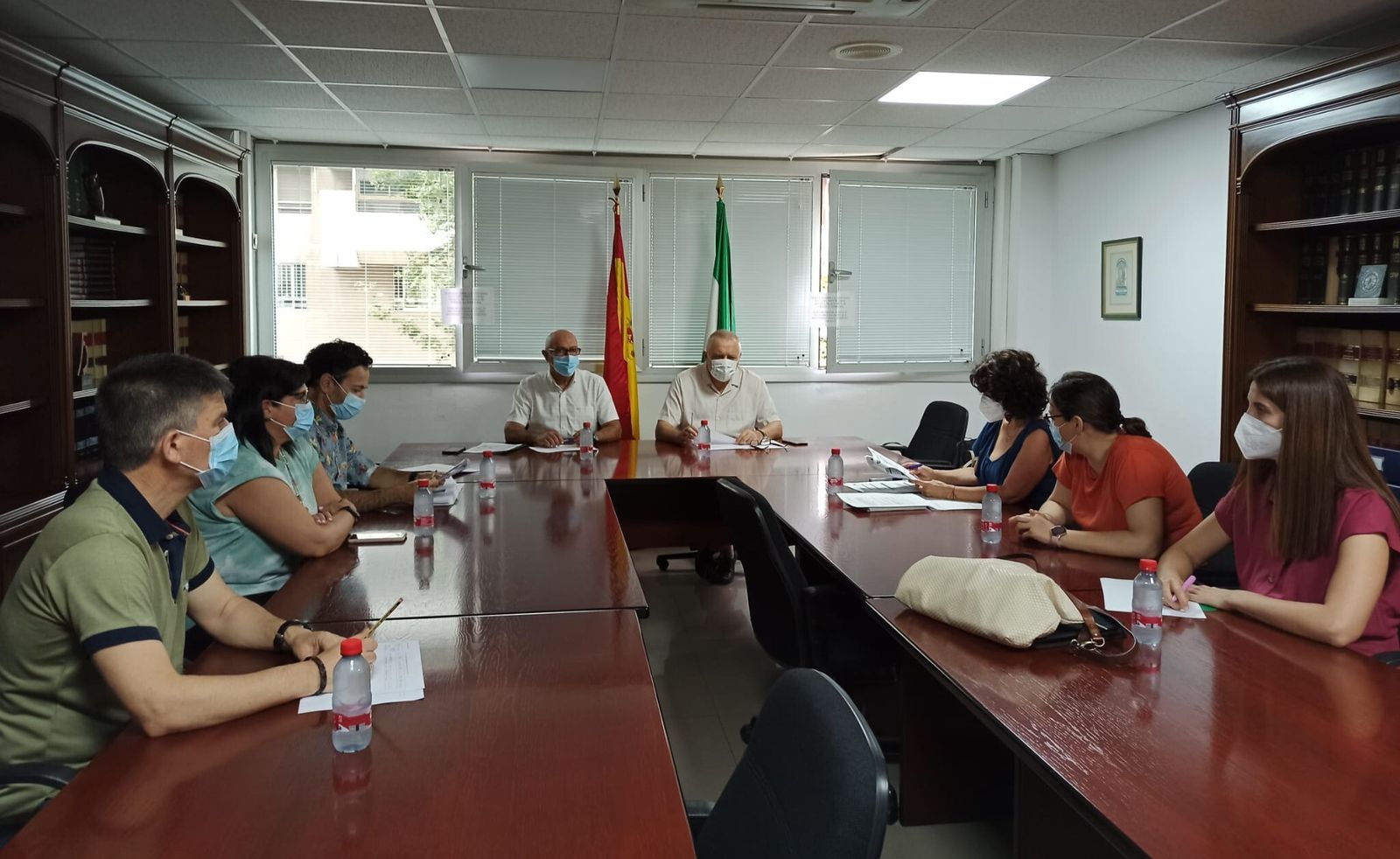 Reunión de la comisión de valoración de la Agencia IDEA.