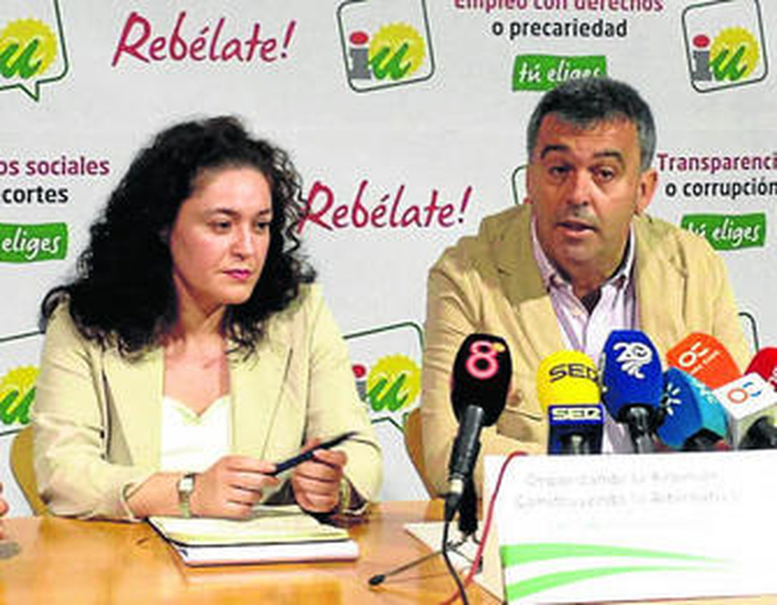 Inmaculada Nieto y Manuel Cárdenas.