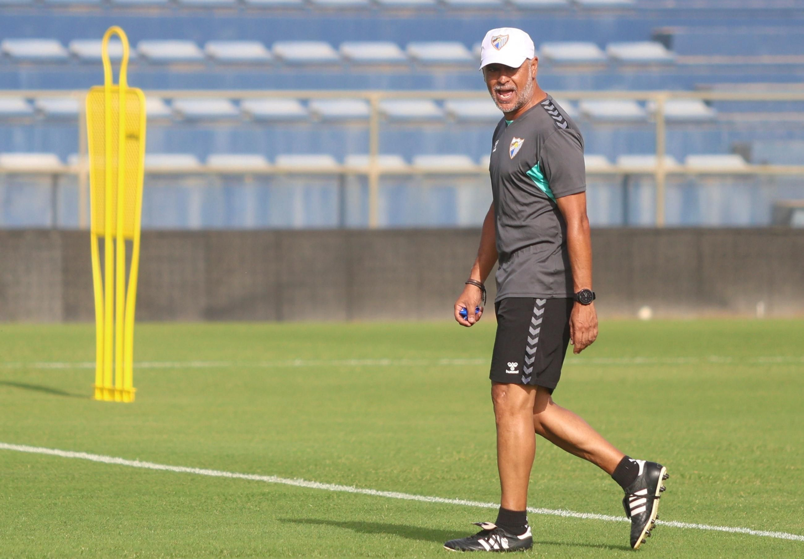 El paso de Sergio Pellicer por el Málaga CF, en fotos