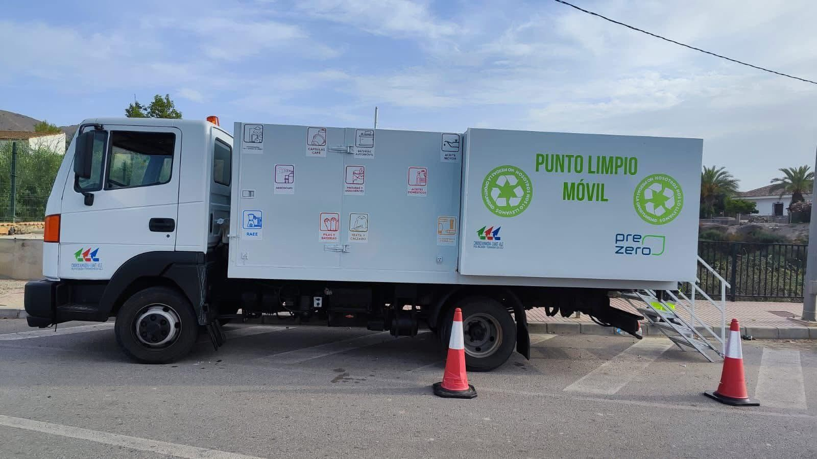 Imagen de archivo de un Punto Limpio Móvil