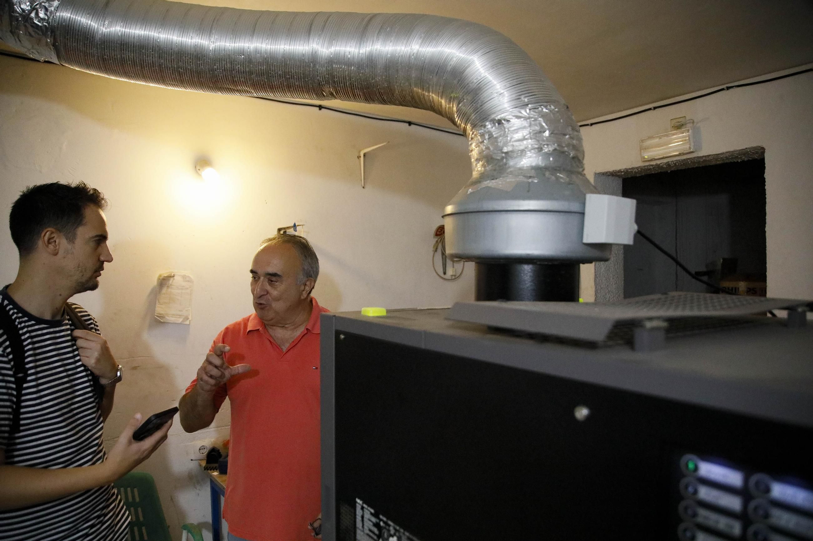 Imágenes de la última proyección en el cine de verano de Garrucha Imágenes de la última proyección en el cine de verano de Garrucha