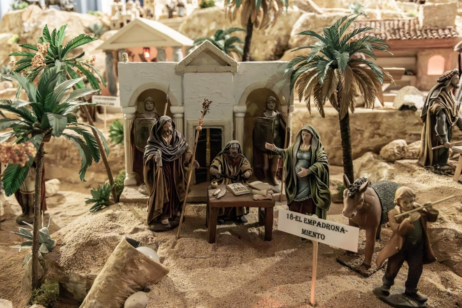 Así disfrutan en estas fechas cercanas a la Navidad los jienneses de la Ruta Belenística