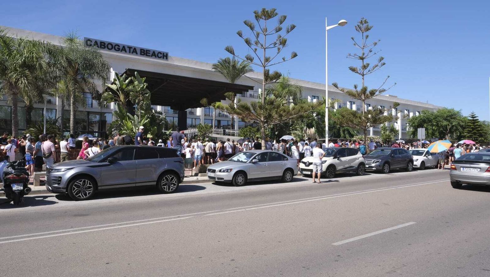 La llegada del Real Madrid a Almería en imágenes