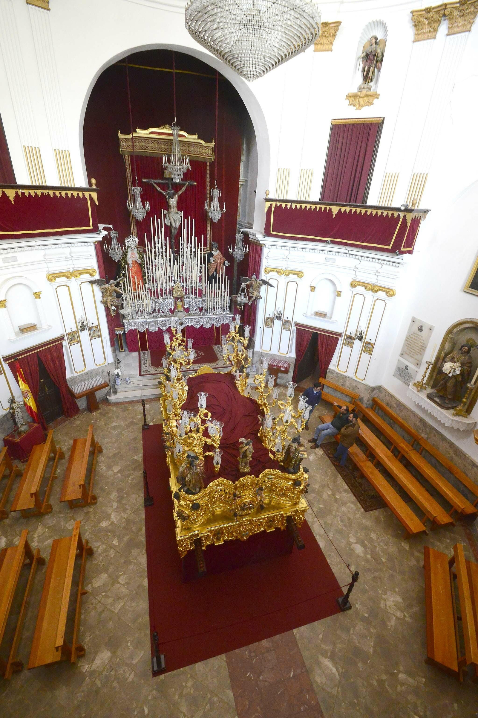 Así ha quedado el nuevo paso del Cristo de la Misericordia