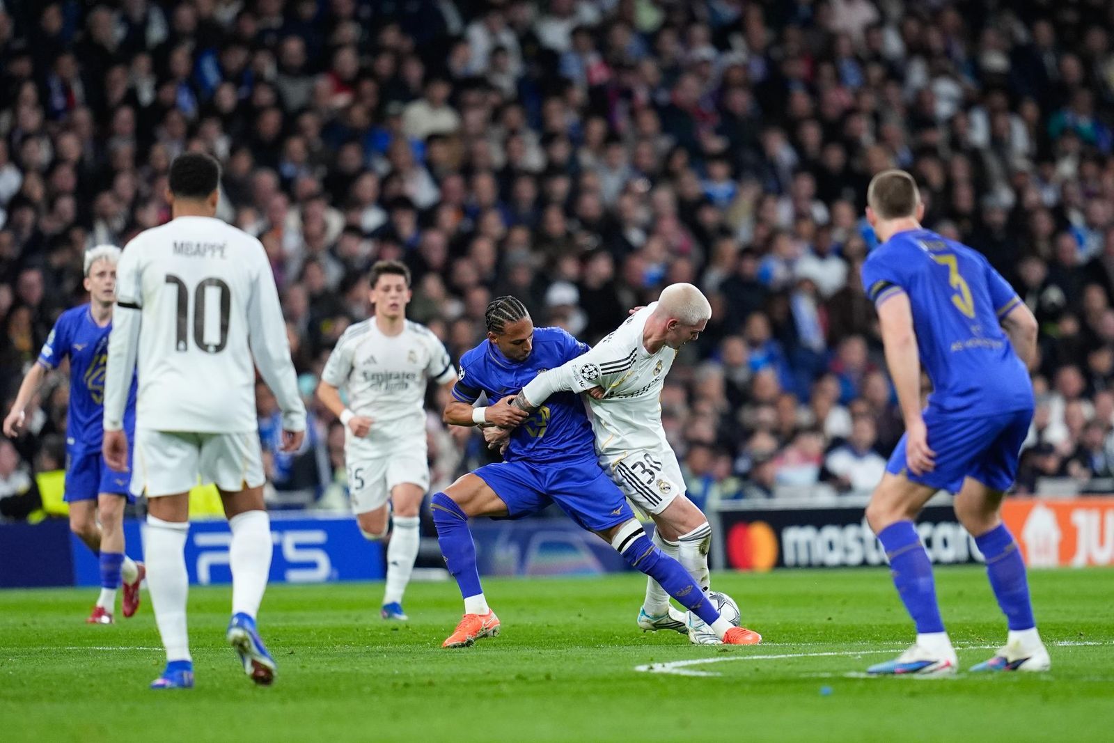 Las fotos del Real Madrid-Mónaco