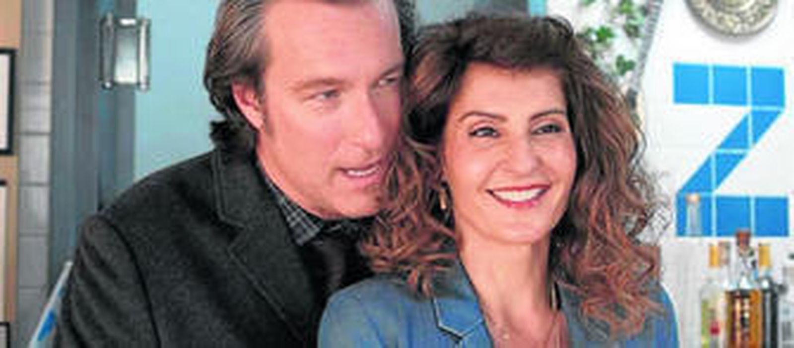 John Corbett y Nia Vardalos en 'Mi gran boda griega 2'.