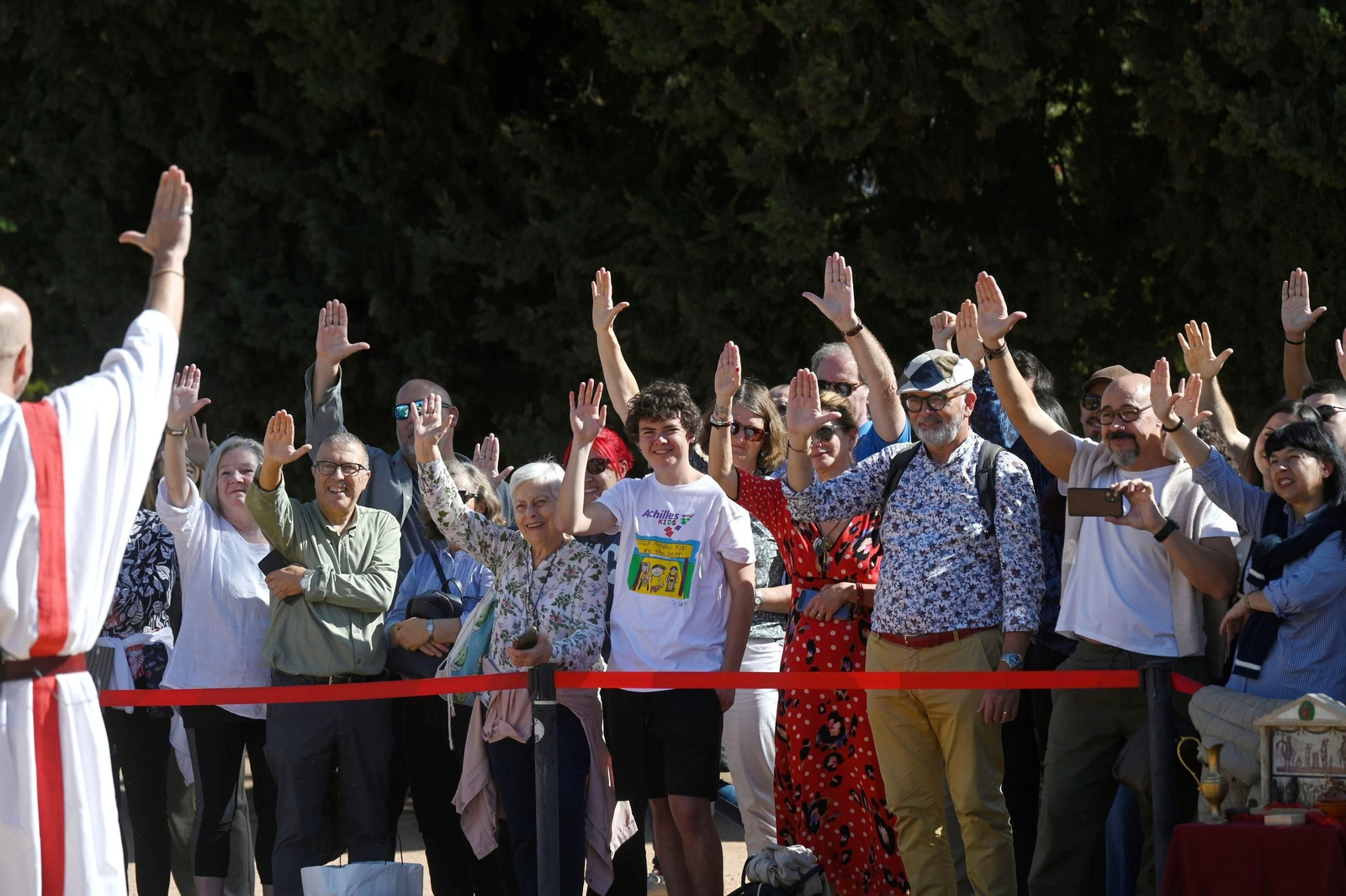 Las fotos de la recreación histórica 'Sangre y arena' en las Jornadas de Cultura Funeraria en Córdoba