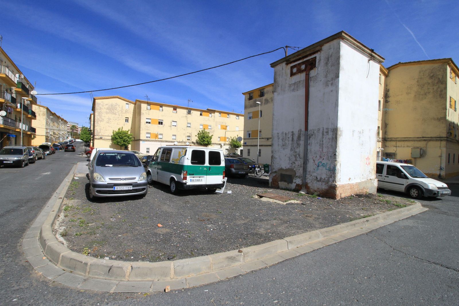 Imagen de la barriada de Pérez Cubillas.