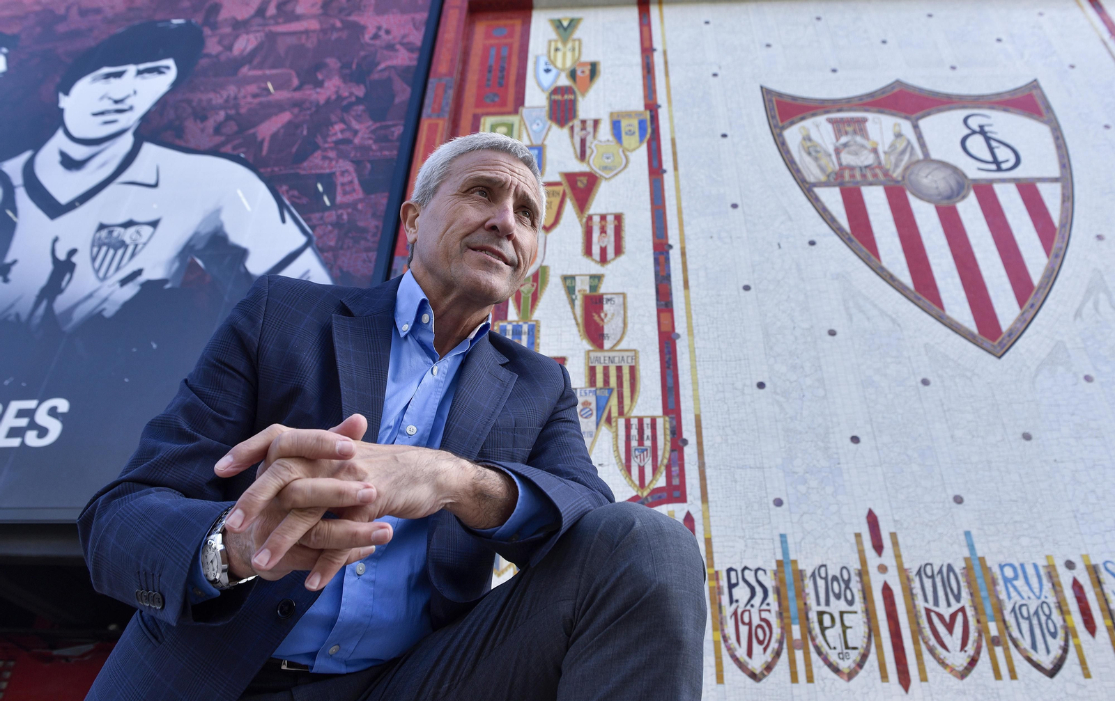 Pablo Blanco,  dorsal de leyenda del Sevilla