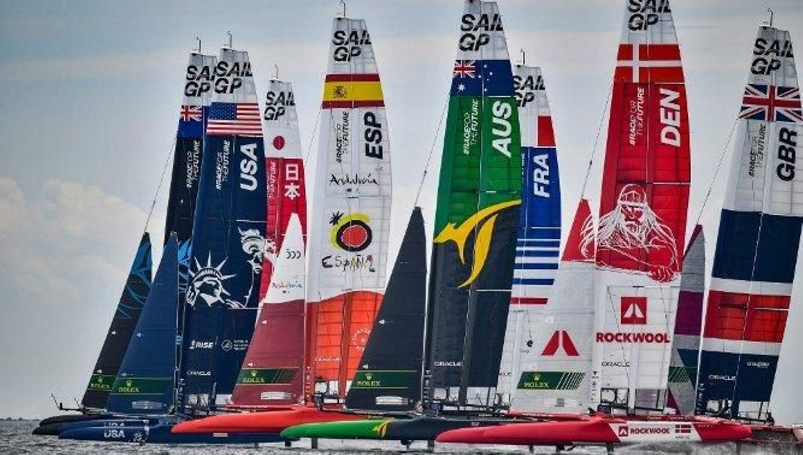 Veleros patrocinados por Rolex.