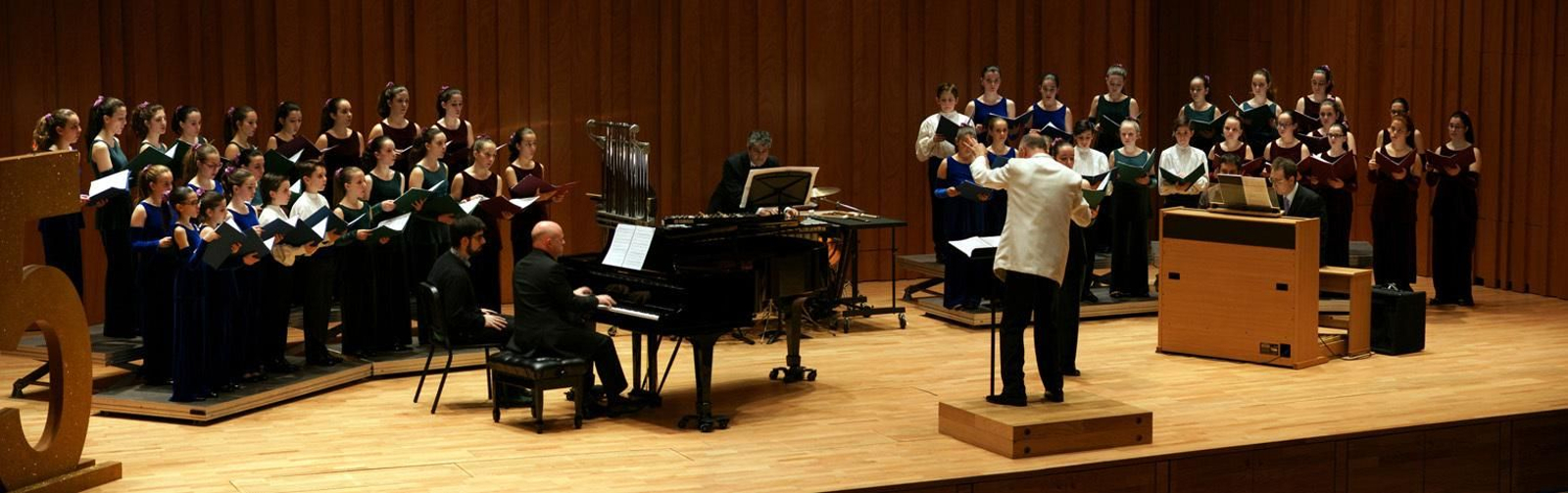 El Coro Vivaldi en uno de sus conciertos.
