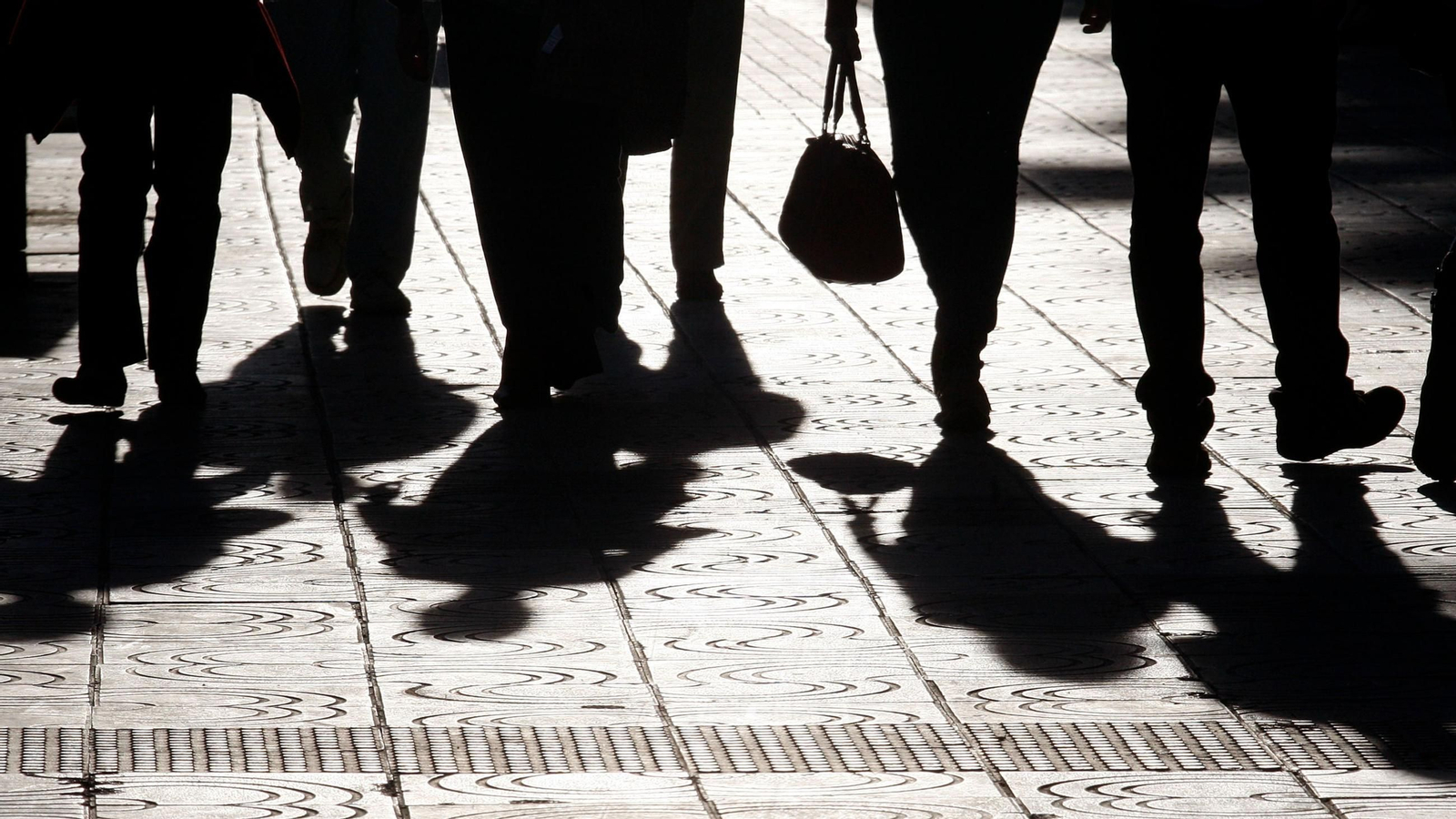 Personas en Málaga.