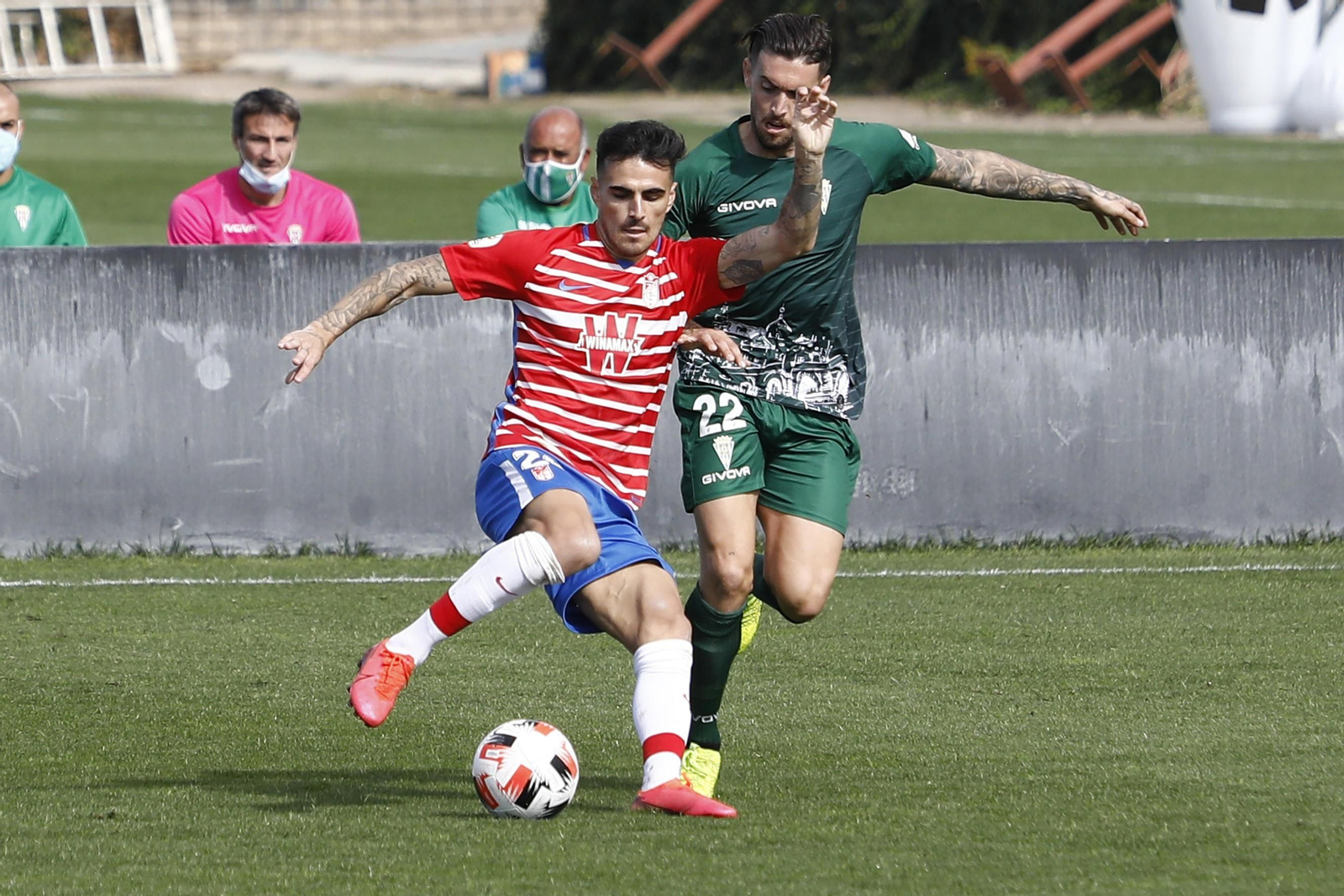 Diego, en el partido frente a los blanquiverdes