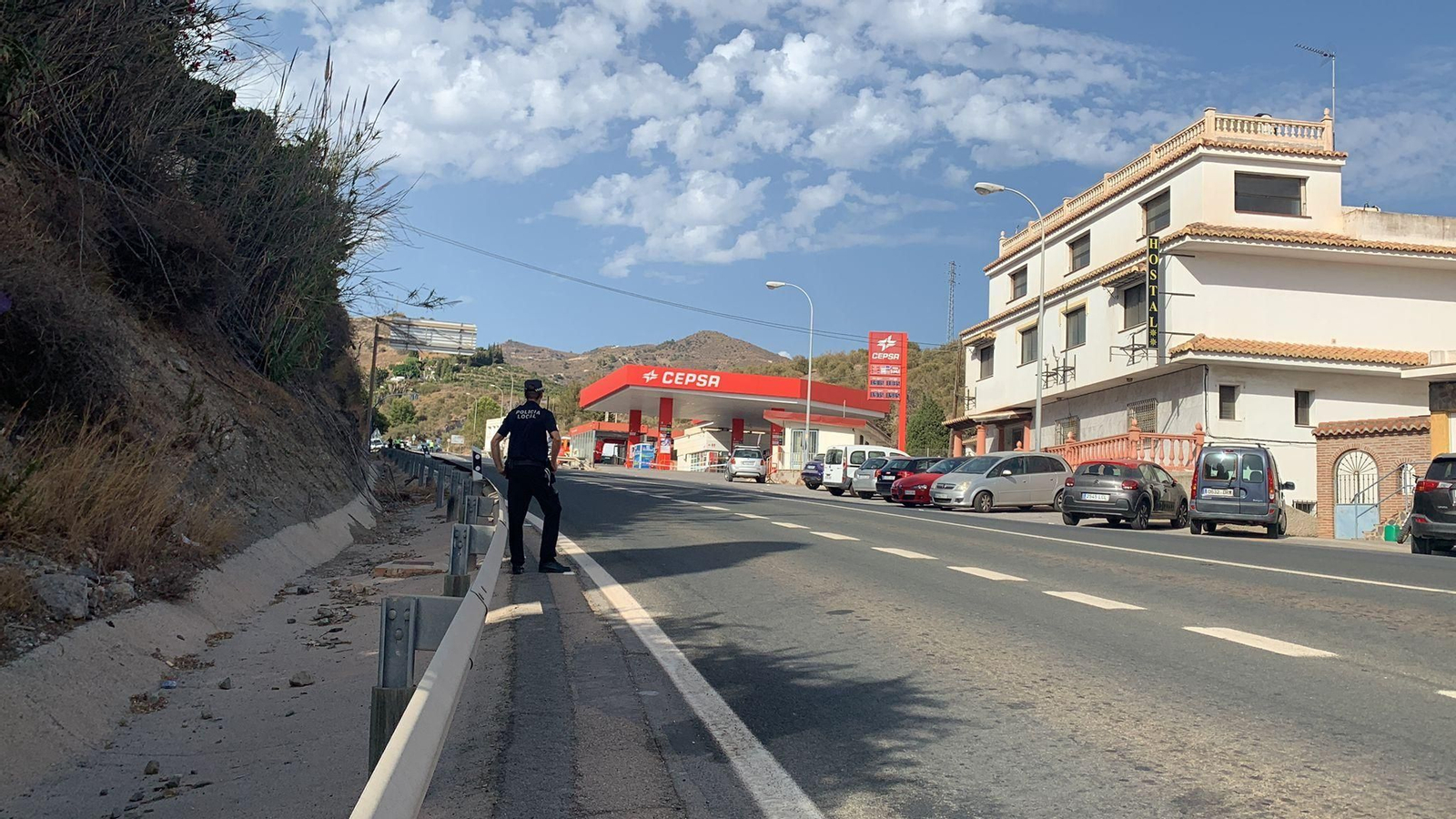 Un supuesto paquete bomba genera alarma en La Herradura