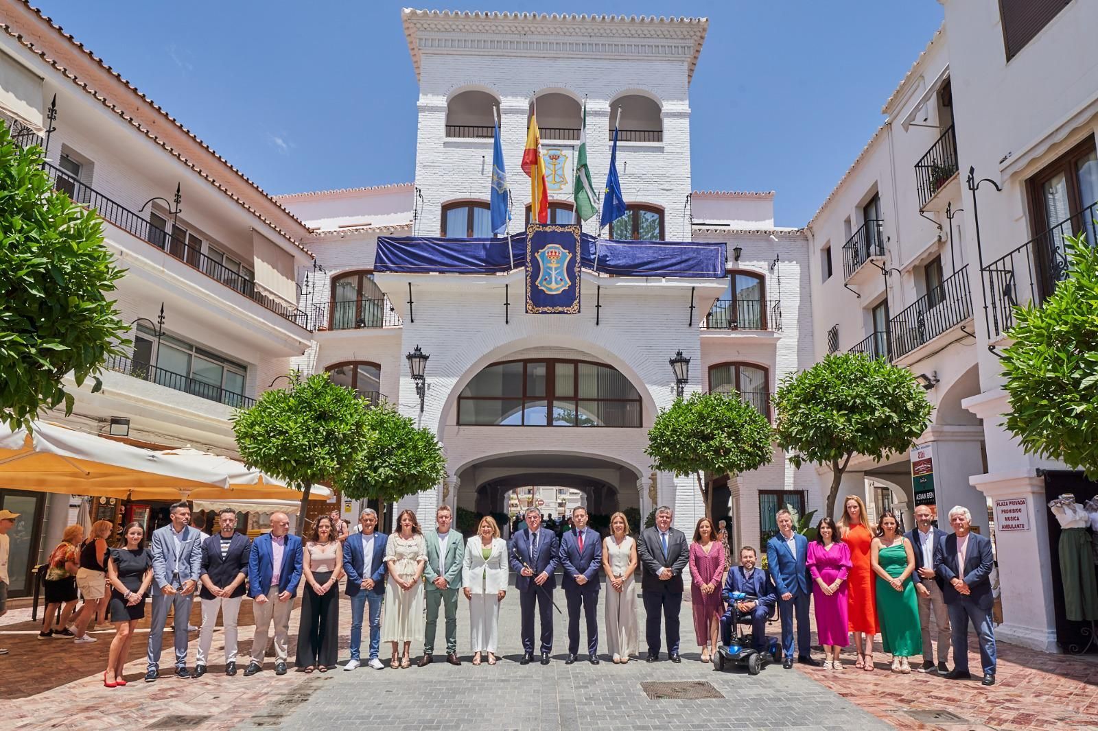 Portavoces de los partidos políticos de Nerja