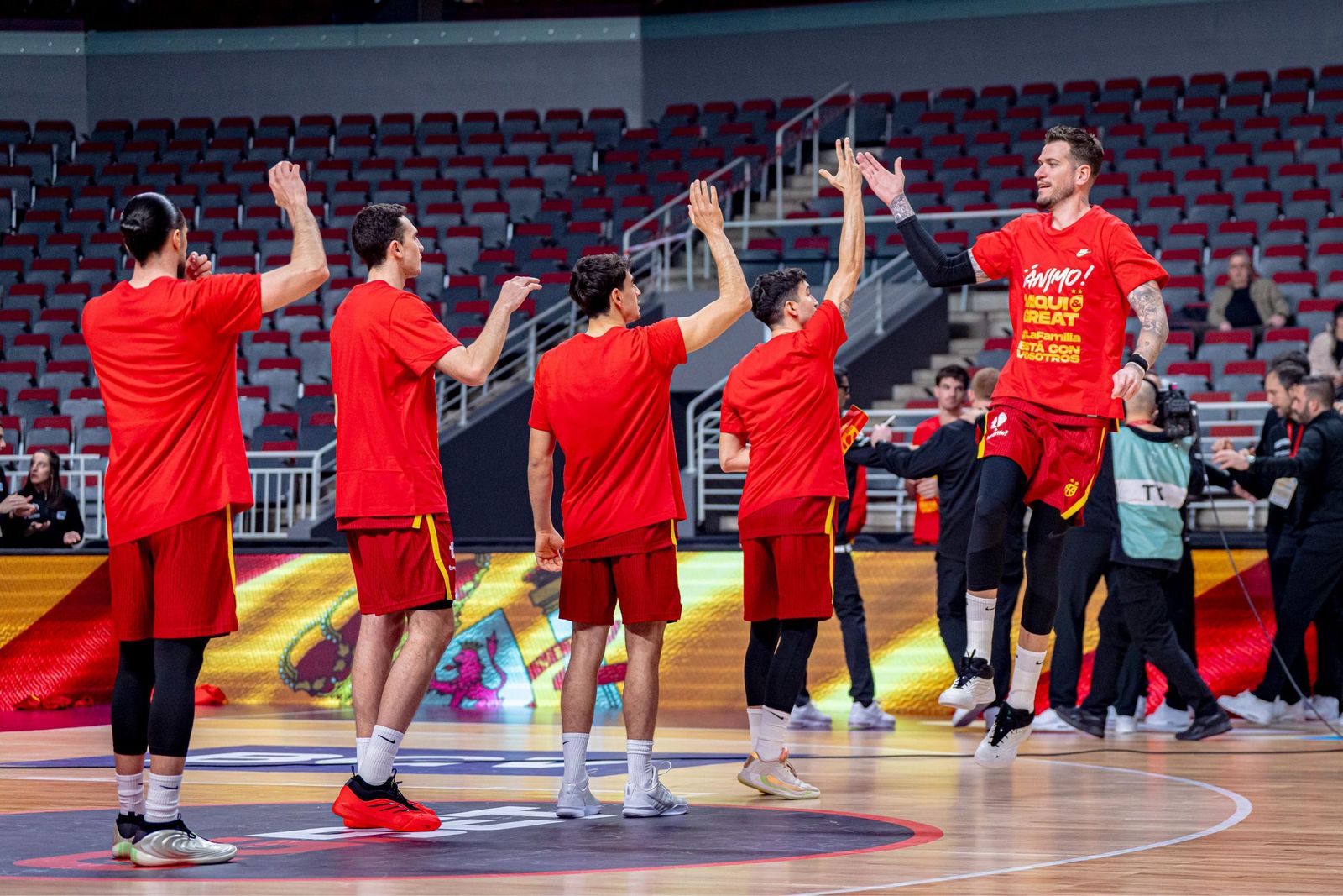 Las mejores fotos del Ucrania-España de baloncesto