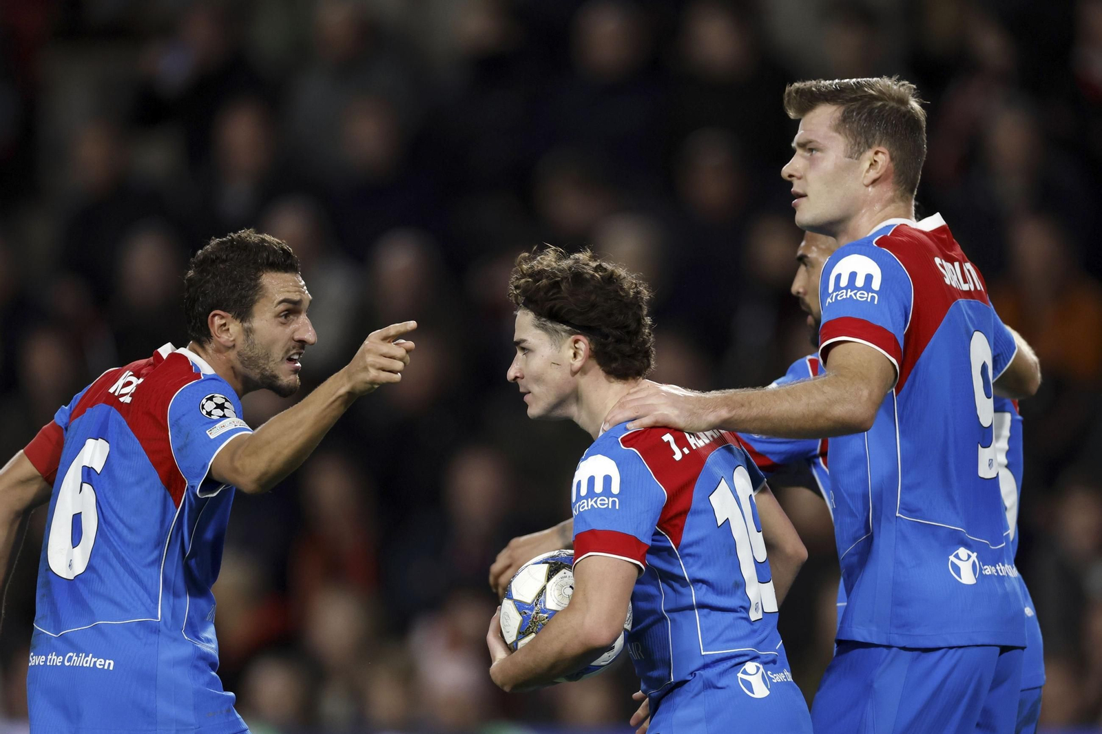 Las imágenes del PSV Eindhoven-Atlético de Madrid