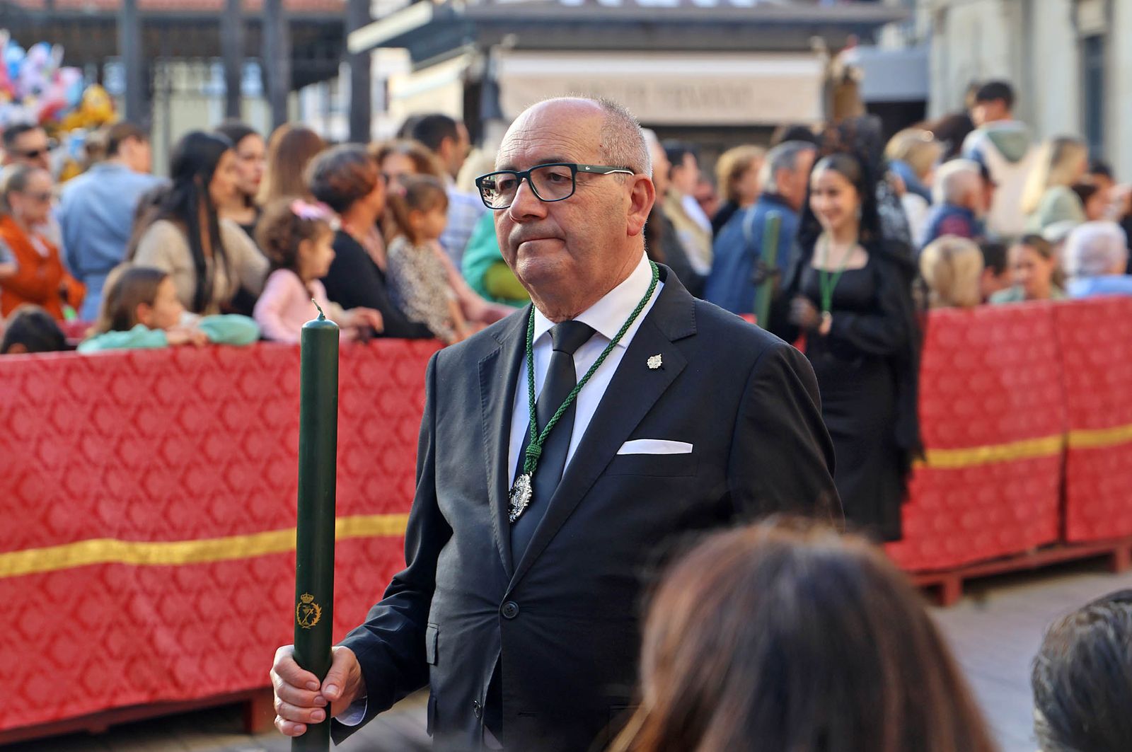 Sábado de Pasión: Imágenes de la procesión del Cristo de la Vera+Cruz portado por el Grupo de Caballería Ligero Acorazado 'Reyes Católicos' II de la Legión de Ronda