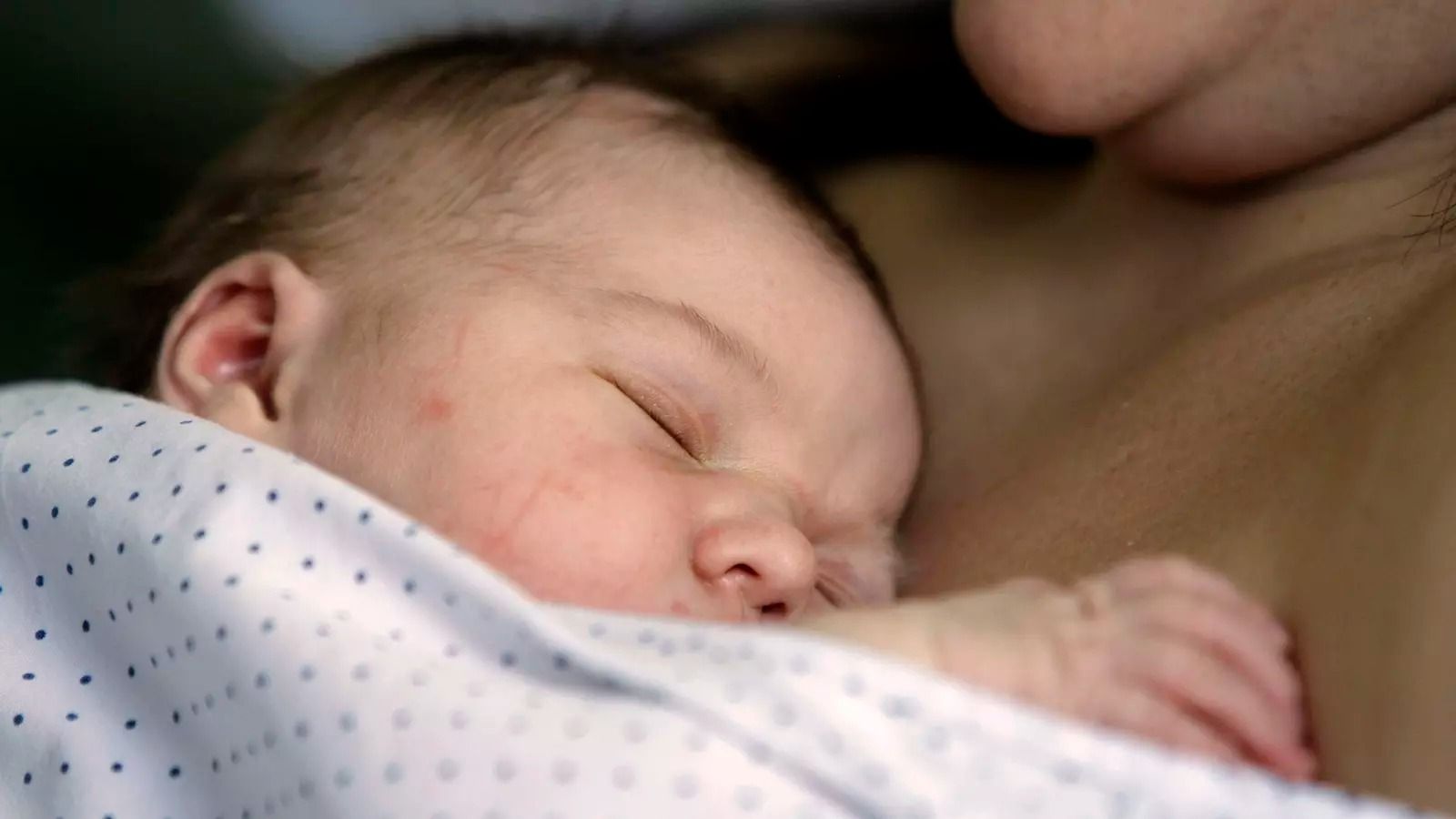Imagen de archivo de un recién nacido
