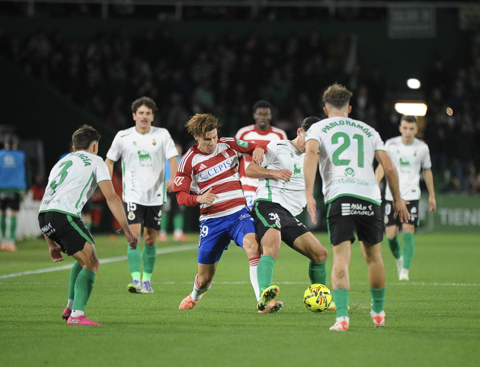Las mejores imágenes del Racing-Granada CF