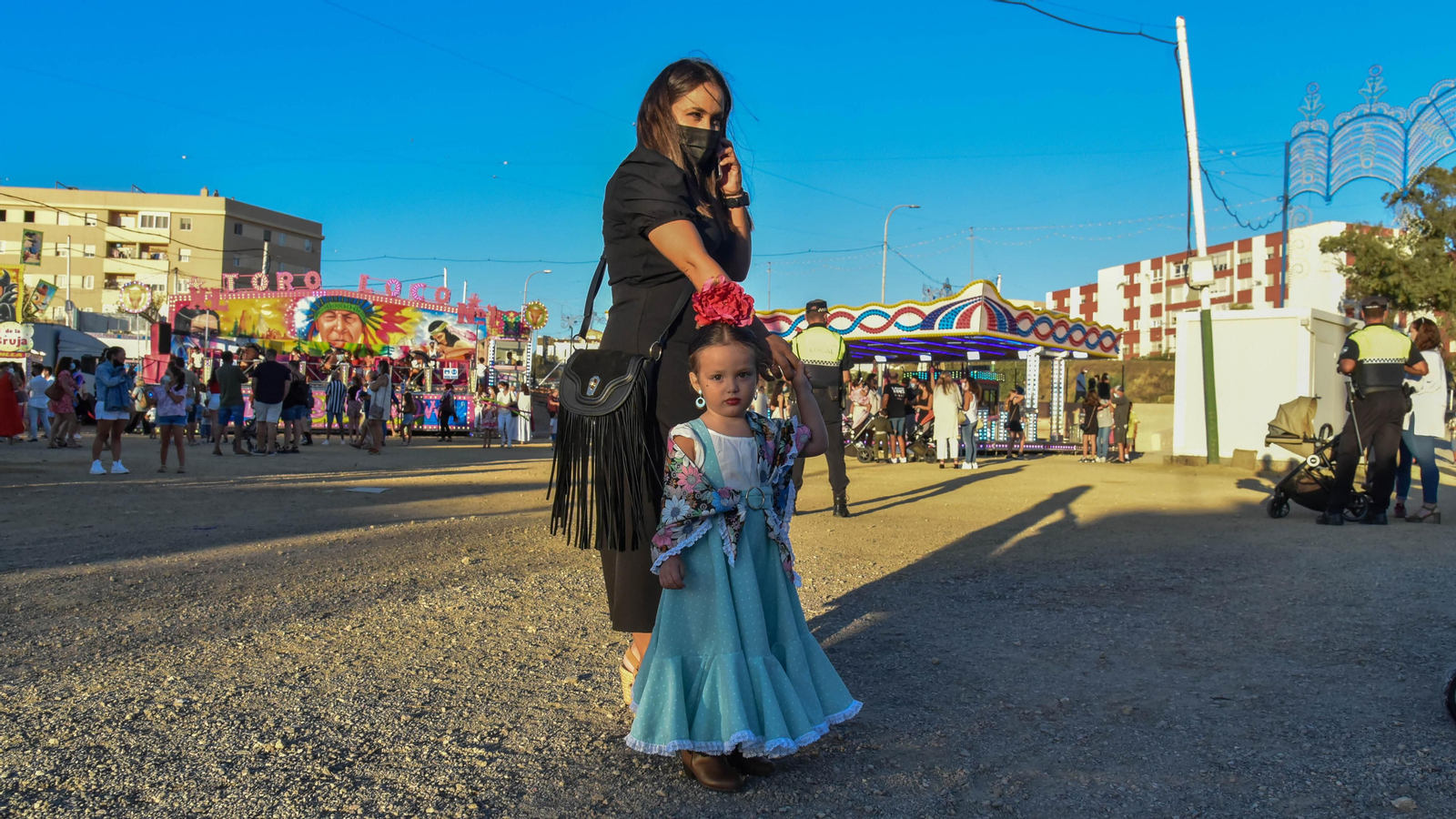 Las fotos de una tarde en un universo de atracciones en Tarifa