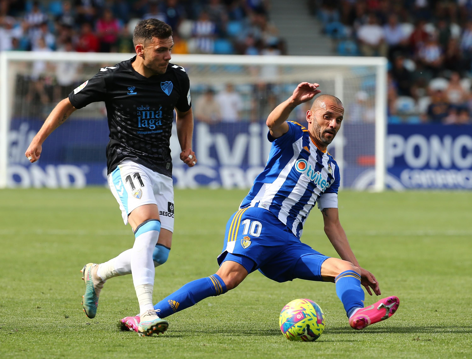 El Ponferradina-Málaga CF, en fotos