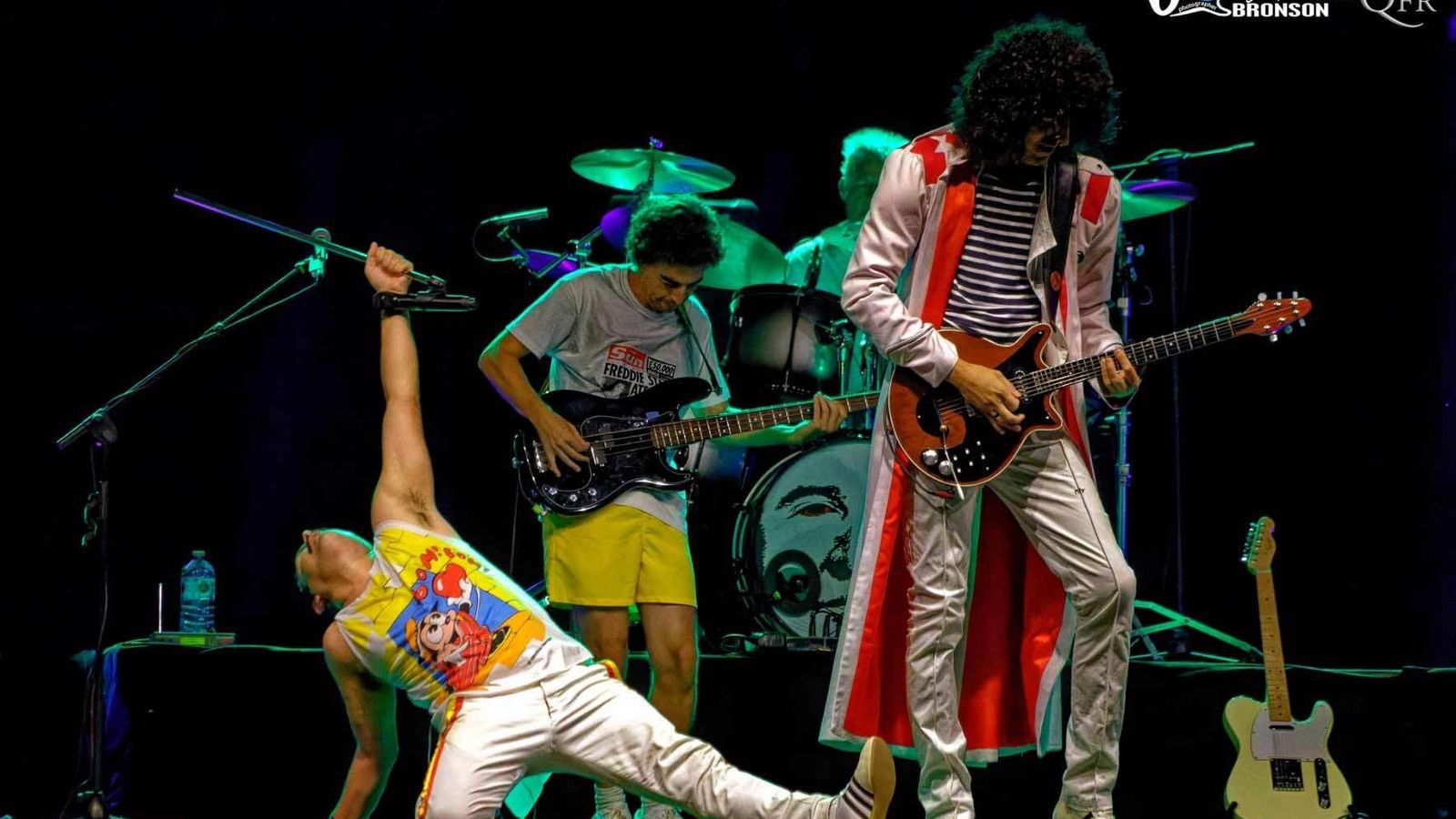 La banda Queen Forever Tribute en uno de sus conciertos.