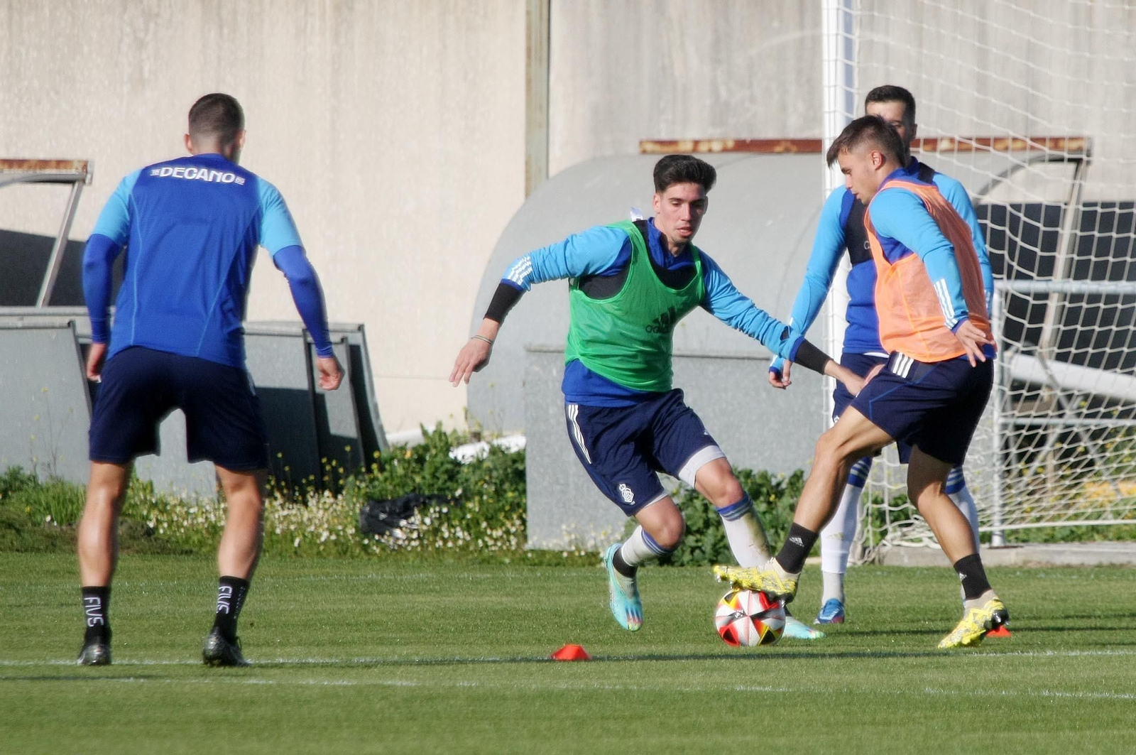 Entrenamiento del Recreativo de Huelva en imágenes