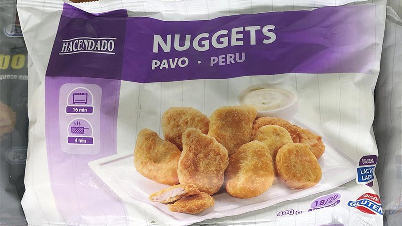 Los Nuggets de Pavo sin gluten y sin lactosa, disponibles en Mercadona