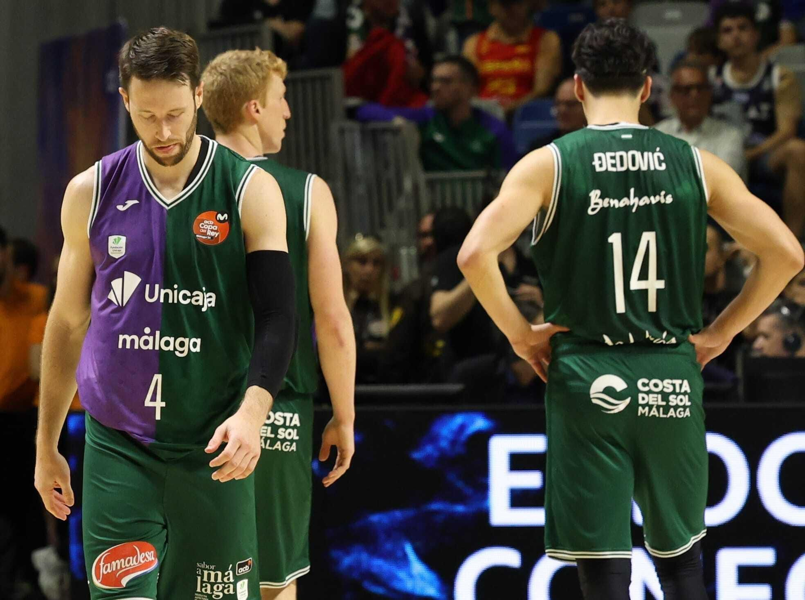 Kalinoski, Alberto y Djedovic al poco de perder Kalinoski, Alberto y Djedovic al poco de perder