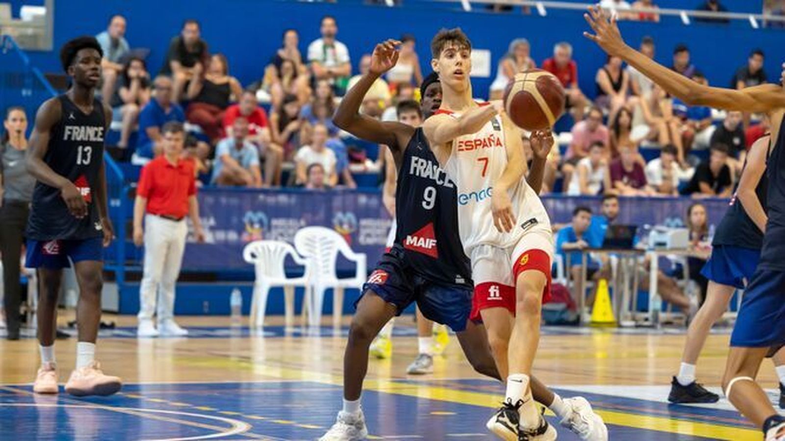 Guillermo del Pino, el pasado verano con la sub-15