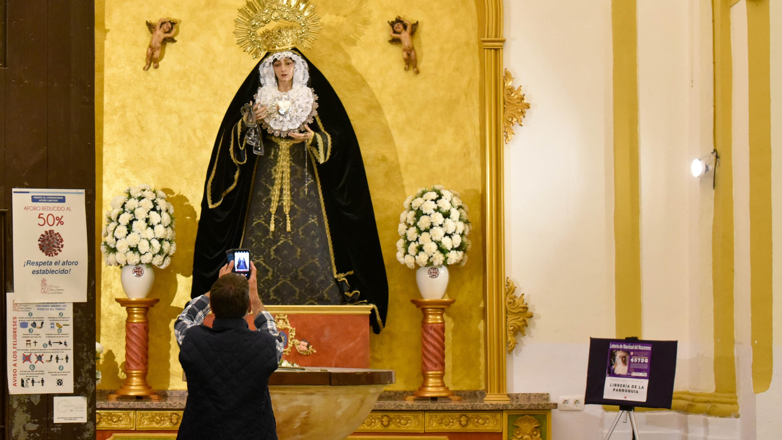 Las fotos de la Bendición de la nueva talla de Jesús Resucitado